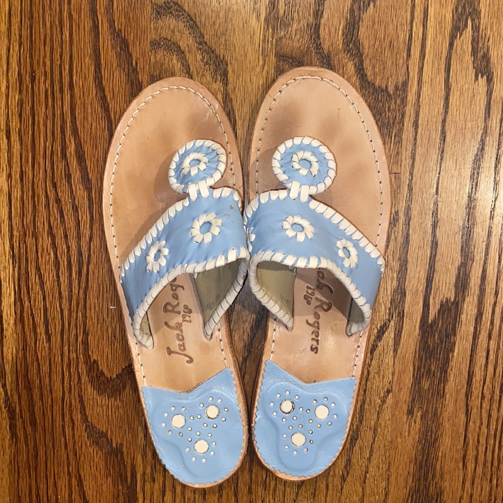 Jack Rogers, barely worn, size 8.